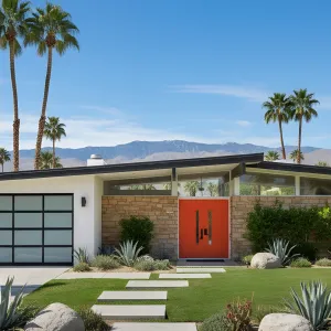 Vibrant Vista with a Citrus Entrance