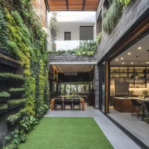 Nature’s Oasis Courtyard