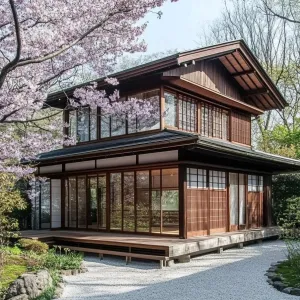 Blossom Bliss Bungalow Under Skyward Petals