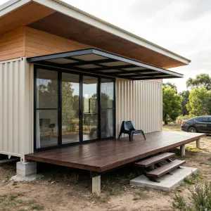 Sunledge Container Cabin With Floating Porch