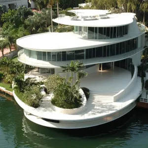 Floating Island Mansion