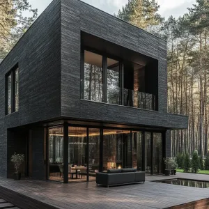 Sleek and Chic Timber Retreat