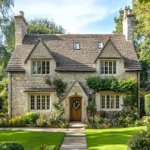 Timeless Gem with Ivy-Covered Charm