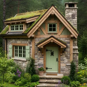 Storybook Sanctuary Nestled in Nature