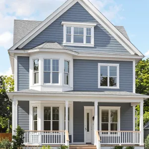 Charming Blues: A Porch With a View