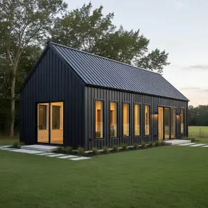 Nightfall Standing-Seam Barn Loft