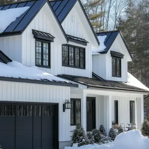 Charming Winter Wonderland House