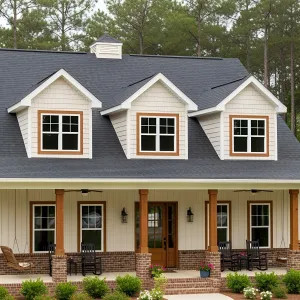 Elevated Country Haven with Enveloping Porch