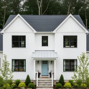 Farmhouse Facelift: Blue Door Edition