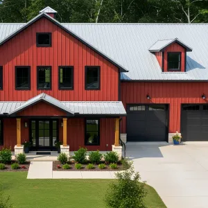 Barnyard Sanctum: Garage Grandeur Galore