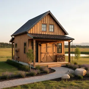 Meadowlight Loft Porch Cabin