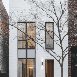 Modern White House Brings Chic to the Street