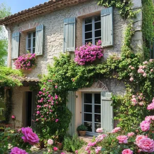 Charming Countryside Cottage in Bloom