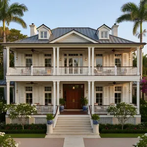 Palmwalk Doric Colonial House