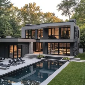 Boxy Beauty with a Pool View