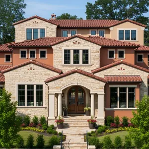 Tuscan Cascade with Terracotta Flair