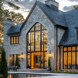 Majestic Stone Sanctuary at Twilight