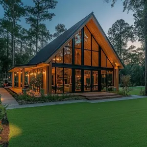 Glass-Front Country Getaway