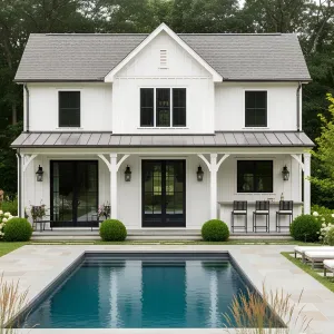 Chic Countryside Retreat by the Pool