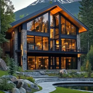 Mountain Marvel: A Modern Retreat