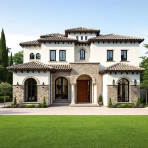 Mediterranean Mansion with a Modern Flair