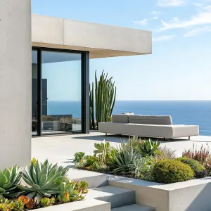 Ocean View Oasis: A Modern Rooftop Retreat
