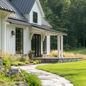 Crisp Countryside Delight: A Modern Farmhouse Vision