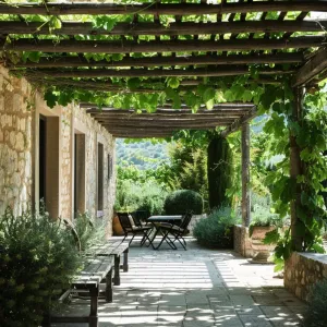 Pergolas With Vines