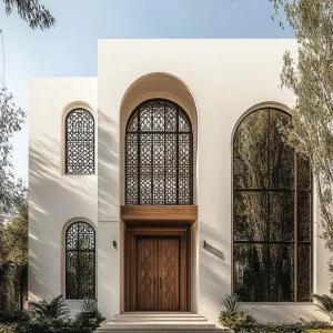 A Portal to Serenity: Arches and Shadows