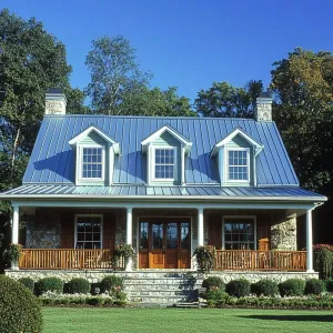 Timber Trespasser with a Blue Metal Hat