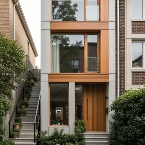 Vertical Marvel: The Tall Tale of a Row House
