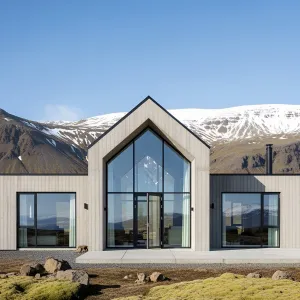 Apex Abode in the Arctic Expanse