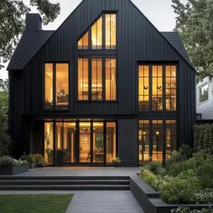 Modern Charcoal Retreat