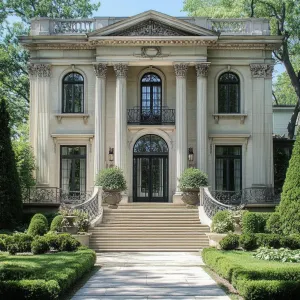 A Stately Retreat of Graceful Columns