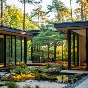 Zen Zen Goose: A Pine and Pebble Playground