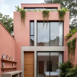 Preview of Rose Plinth Courtyard With Pool