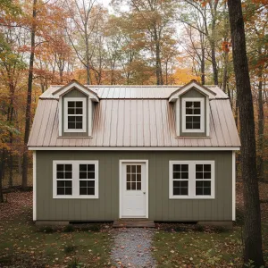 Autumn Dormer Woodland Barnhome