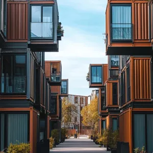 Container Chic: Modern Living