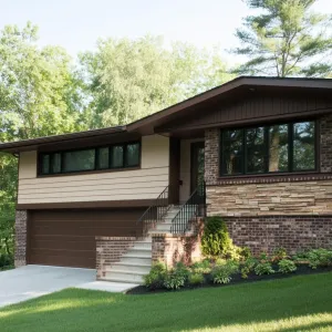Split Level Surprise: The Brick Beauty