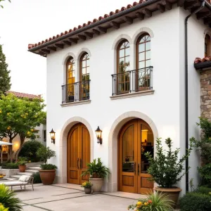 Mediterranean Delight: Archways and Lemon Trees Galore