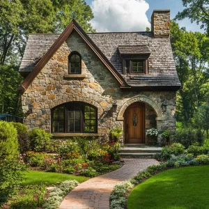 The Stone Cottage that Ate the Garden