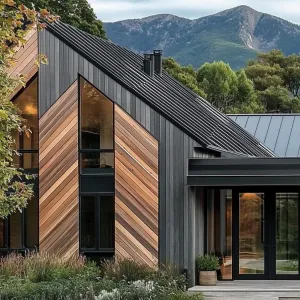Cheery Chevron Chalet: A Timber Tale
