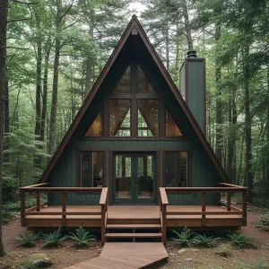Evergreen Architectural Delight