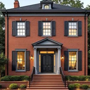 Majestic Manor of Red Bricks