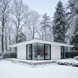 Glass Haven in Winter