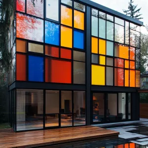 Kaleidoscope Glass Chateau