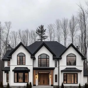 Preview of A House of Light and Shadow: Black Trim Takes Center Stage