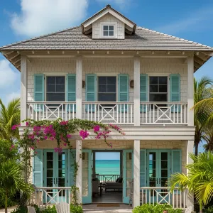 Seaside Dream with a Splash of Hibiscus