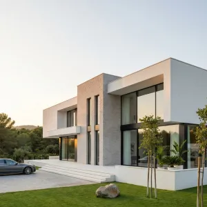 Modern Plateau Villa With Framed Views