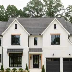 Gabled Glamour: A Modern Homestead